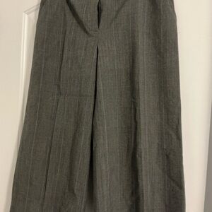 Rafaella Gray Wide Leg Pants